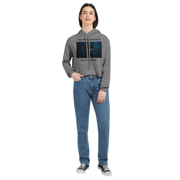 Women's Cropped Hoodie | Bella + Canvas 7502